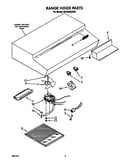 Range hood parts