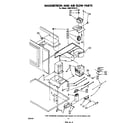 Whirlpool RM973PXLT2 magnetron and air flow diagram