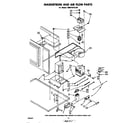 Whirlpool RM975PXLW2 magnetron and air flow diagram
