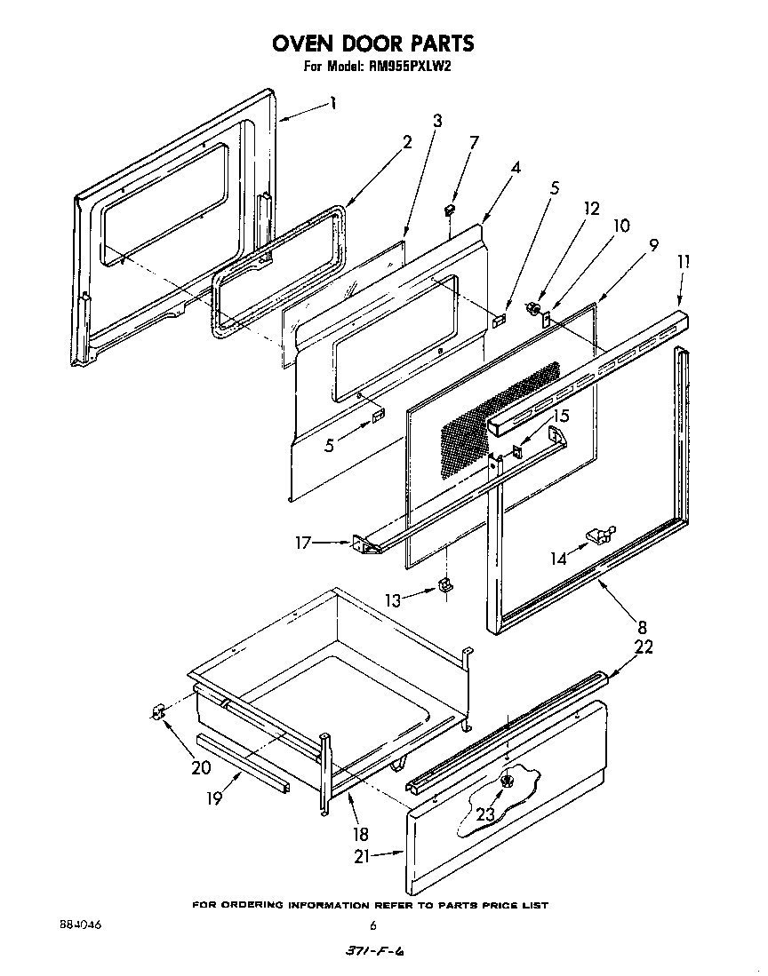 Oven door