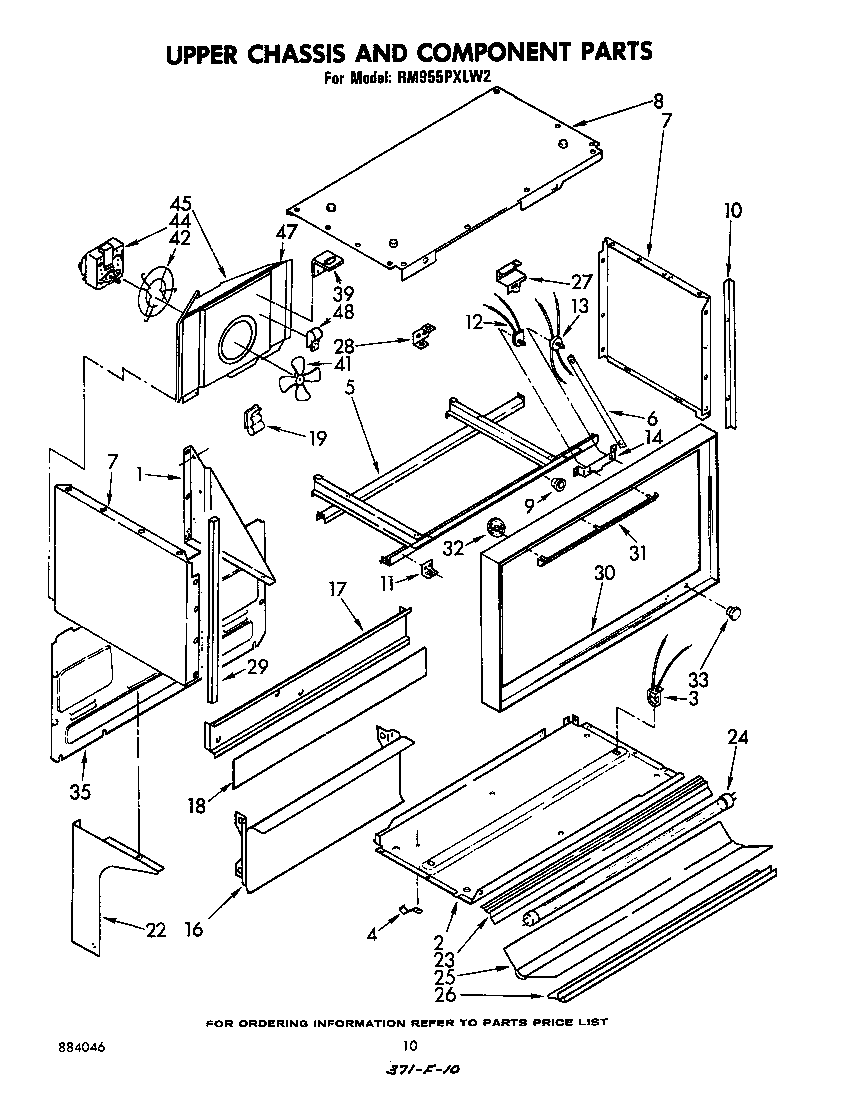 Upper chassis and components