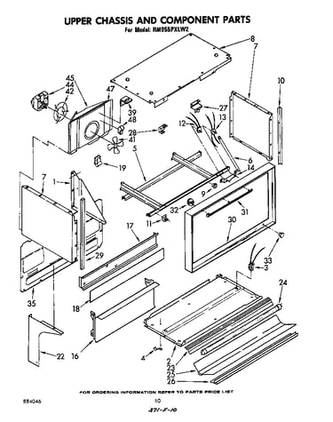 Upper chassis and components