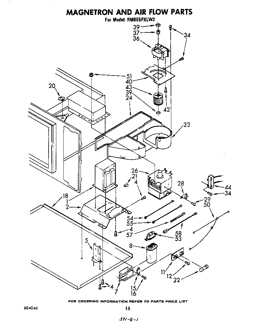 Magnetron and air flow