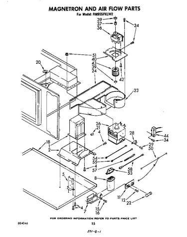 Magnetron and air flow