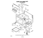 Whirlpool RM955PXLW2 cabinet and stirrer diagram