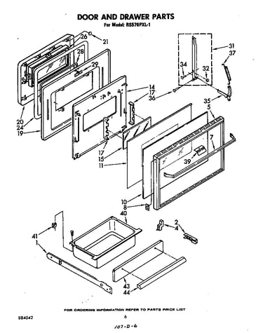 Door and drawer
