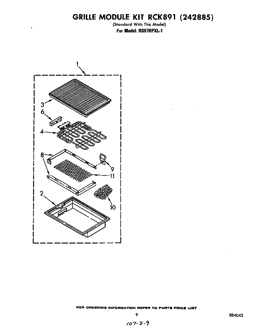 Grill rck 891 (242885)
