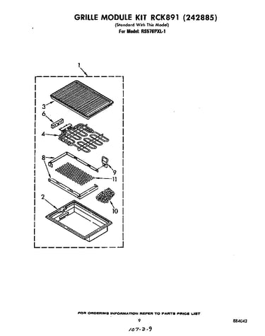 Grill rck 891 (242885)
