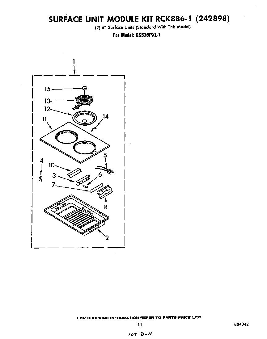 Module kit rck886-1