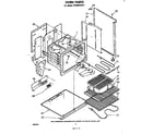 Whirlpool RF4900XLW1 oven diagram