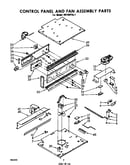 Control and fan assembly