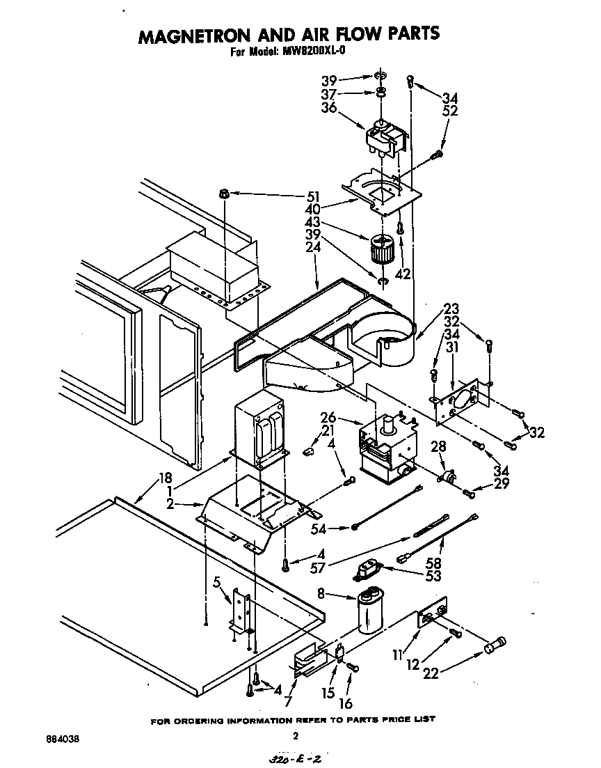 Magnetron and air flow