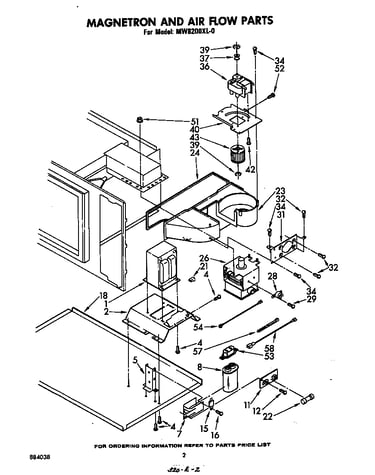 Magnetron and air flow