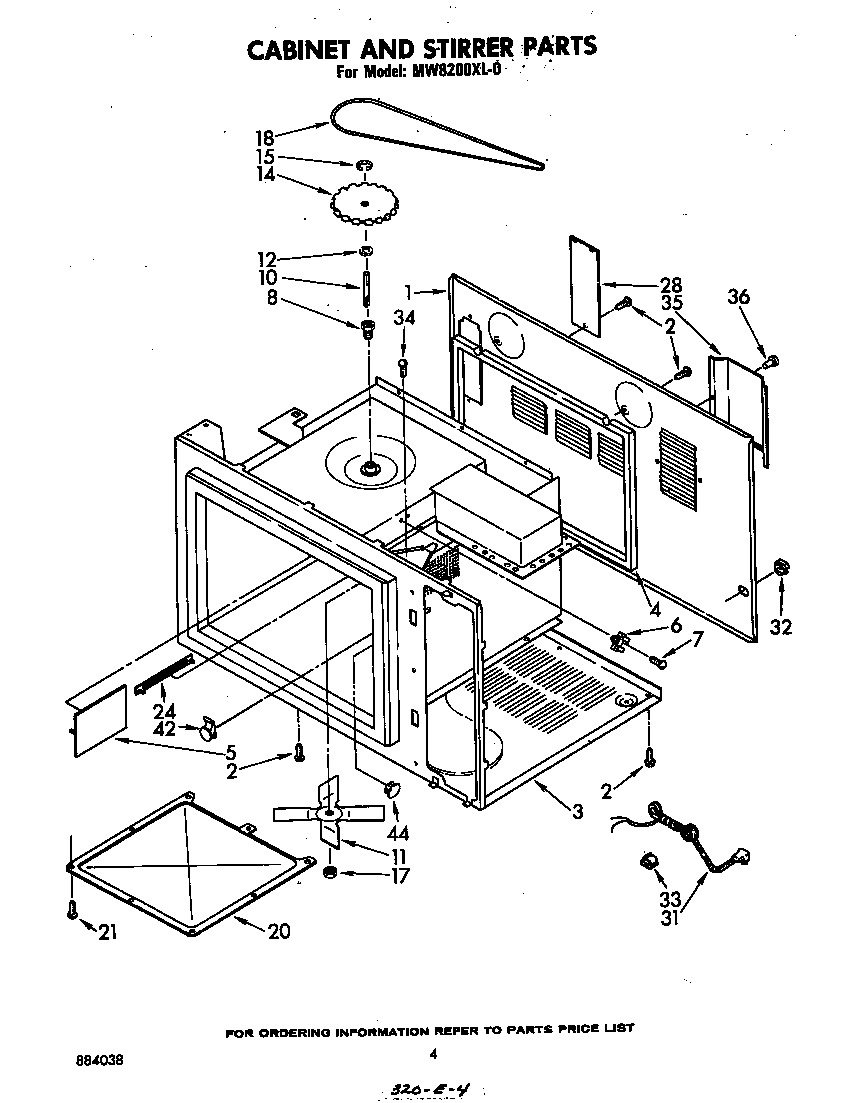 Cabinet and stirrer