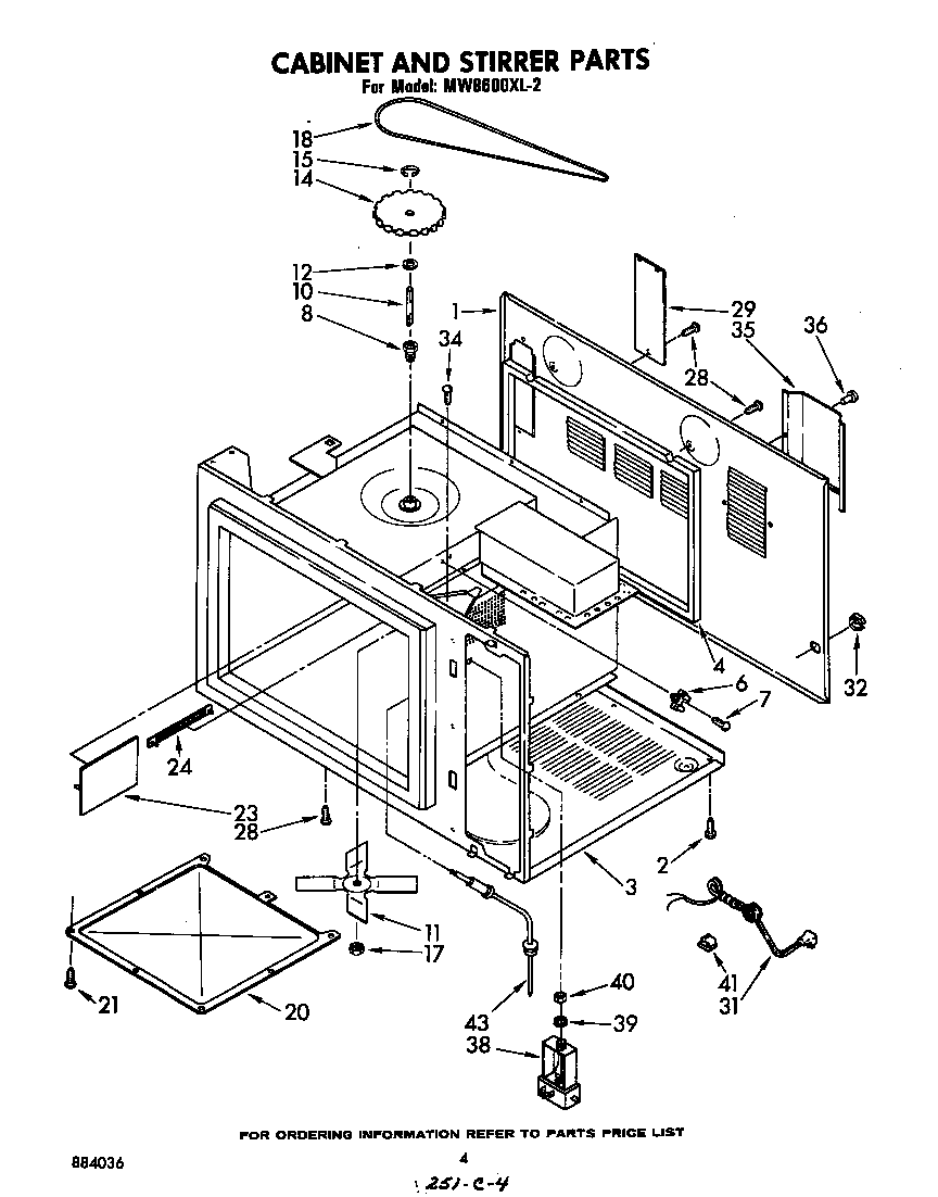 Cabinet and stirrer