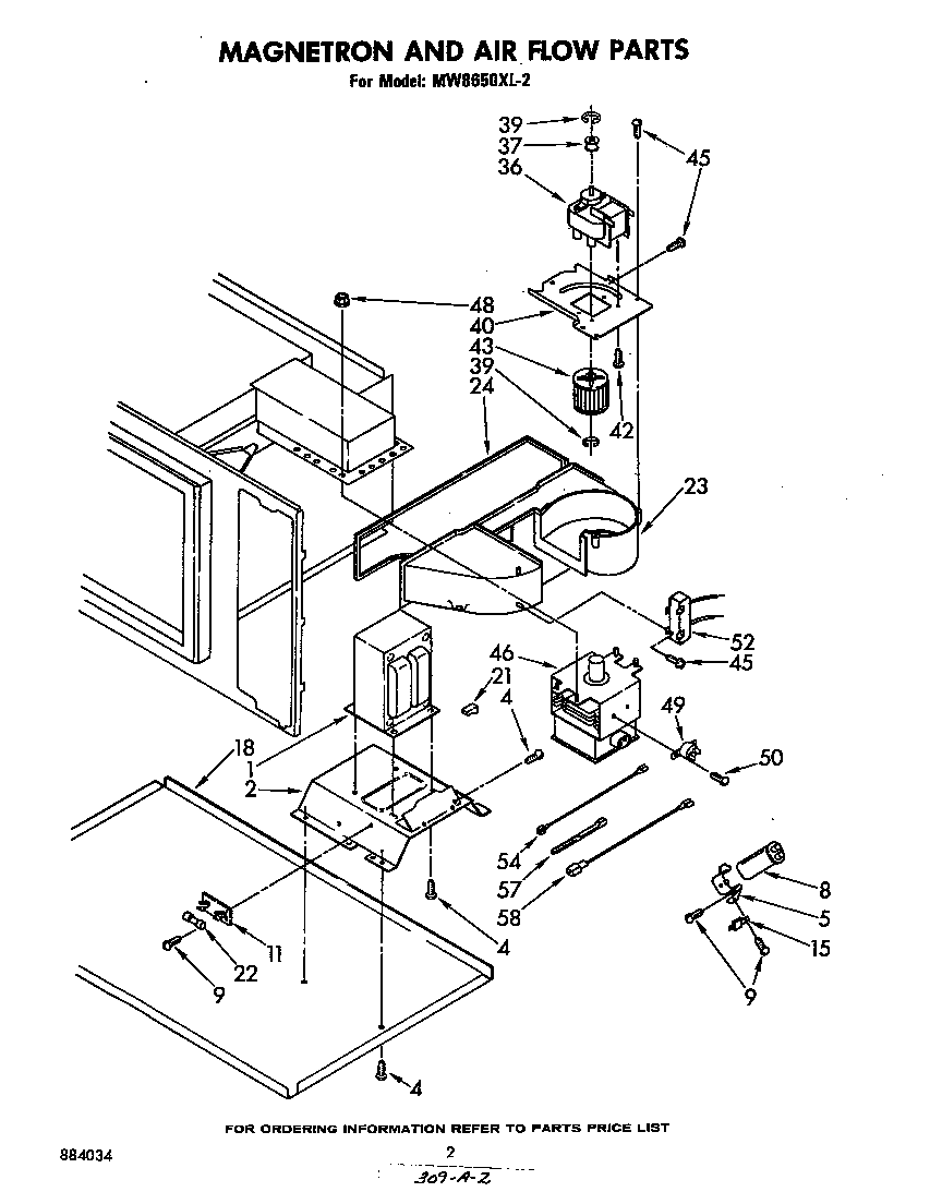 Magnetron and air flow