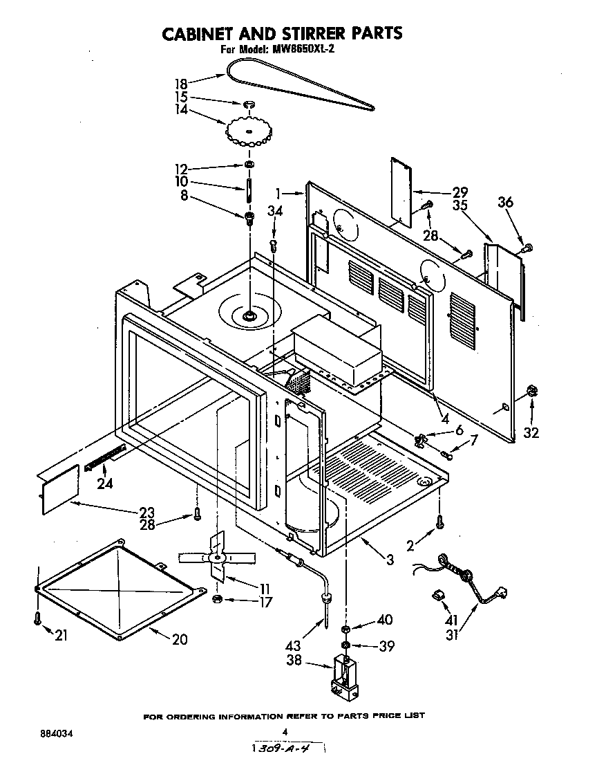 Cabinet and stirrer