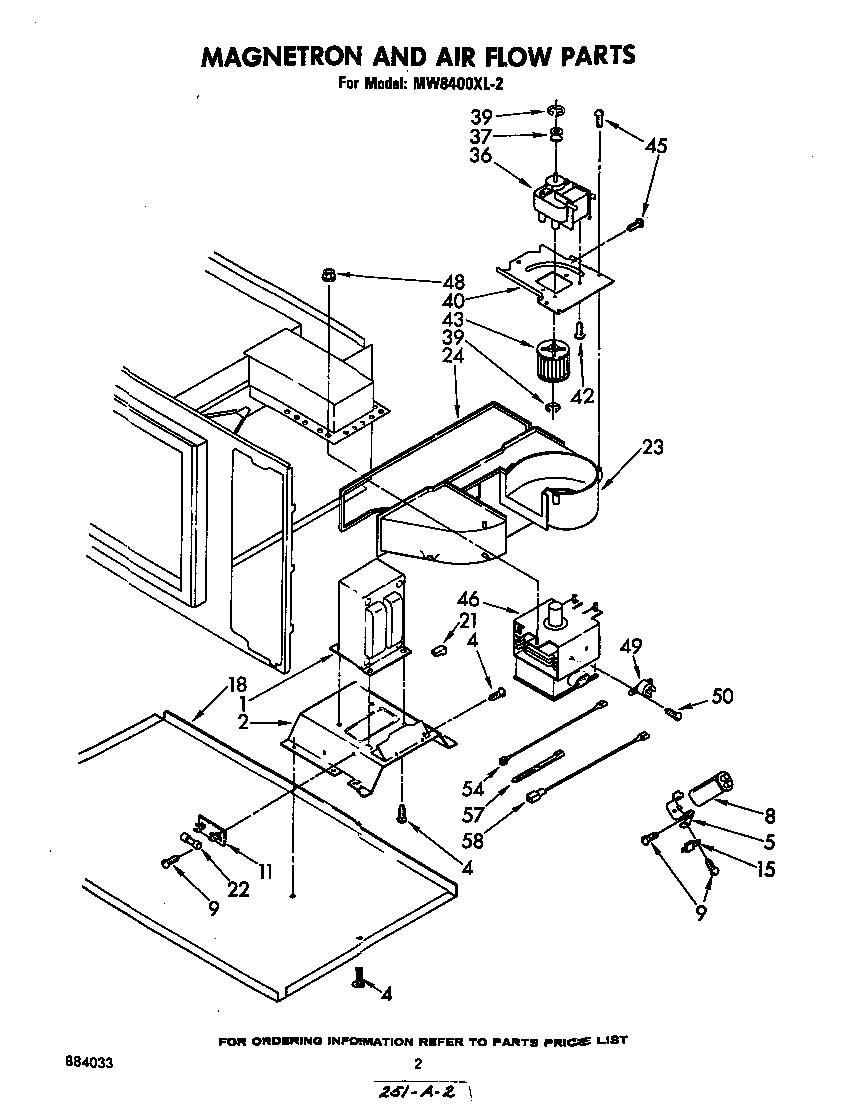 Magnetron and air flow