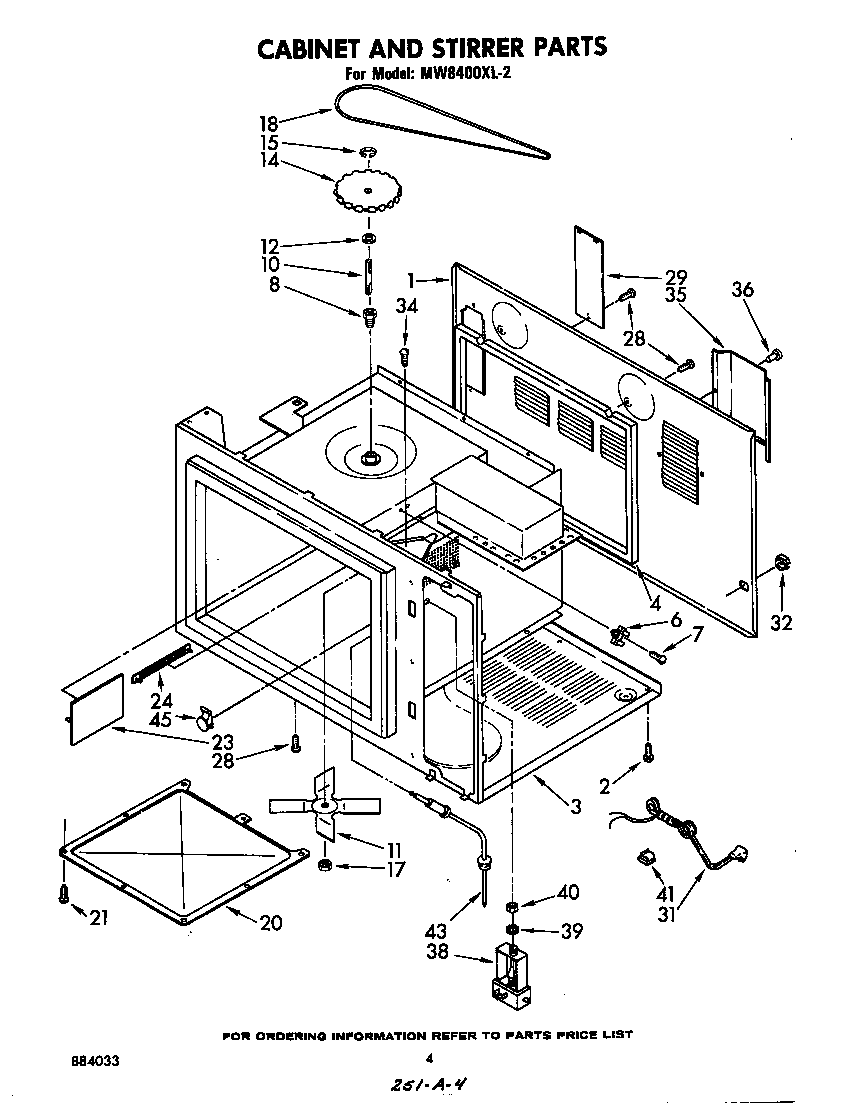 Cabinet and stirrer