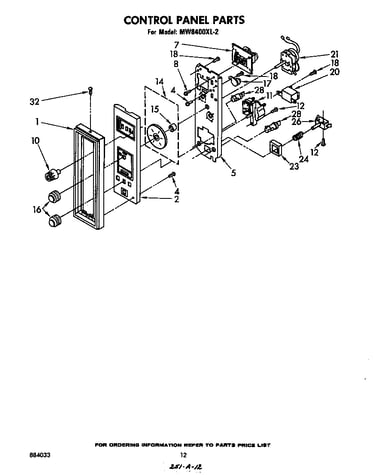 Control panel