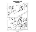 Whirlpool MW8200XL2 wiring harness diagram