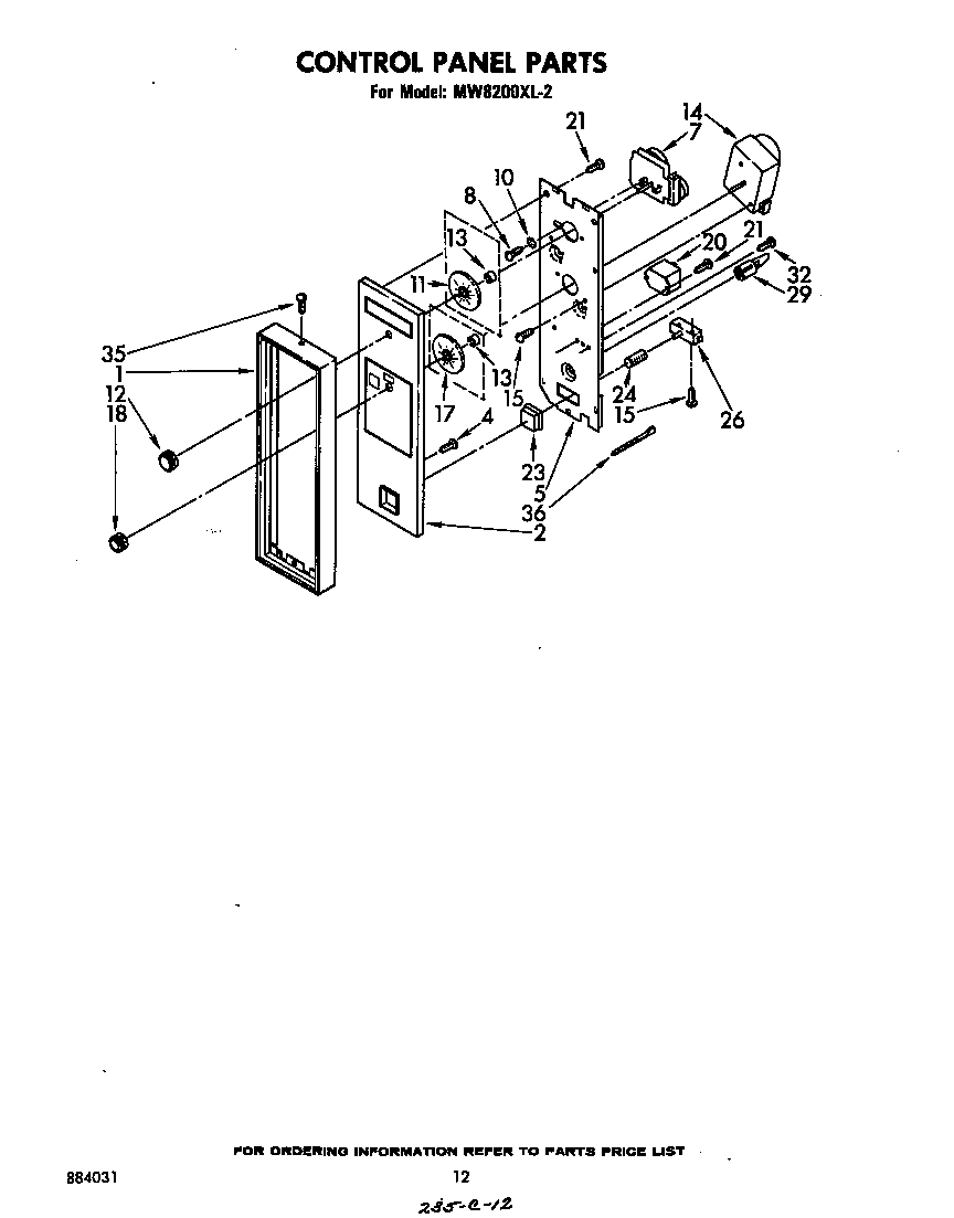 Control panel