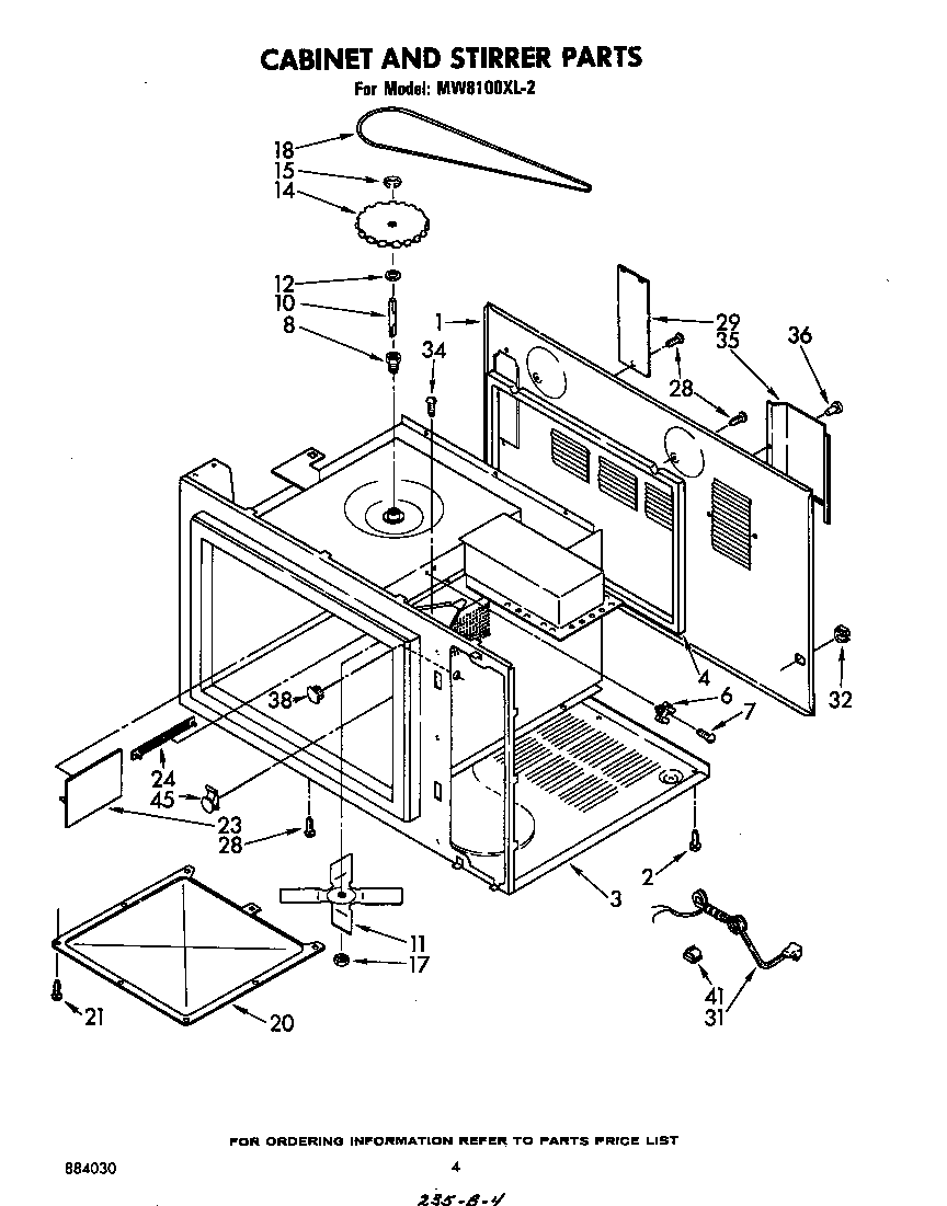 Cabinet and stirrer