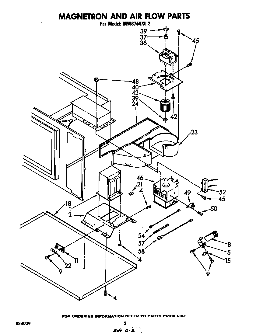 Magnetron and air flow