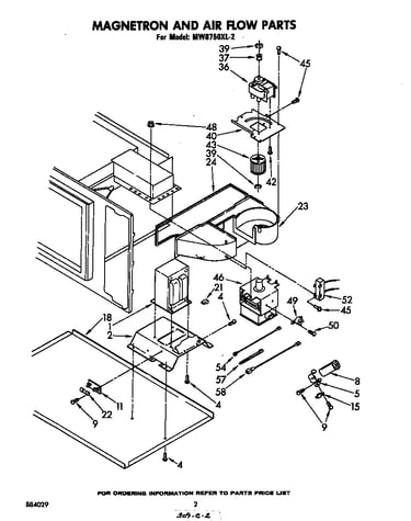 Magnetron and air flow