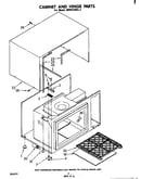 Cabinet and hinge