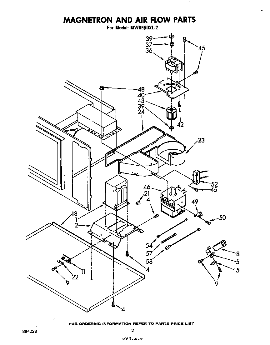 MAGNETRON AND AIRFLOW