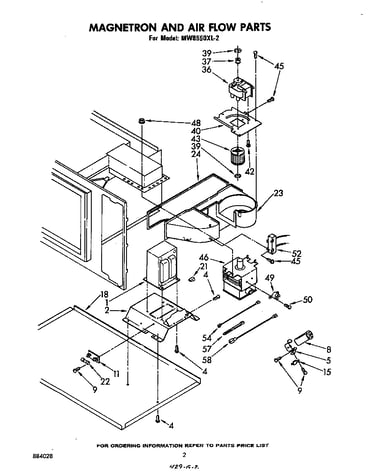 Magnetron and airflow