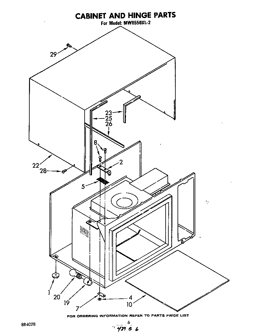 CABINET AND HINGE