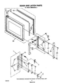 Door and latch