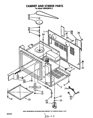Cabinet and stirrer