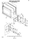 Door and latch