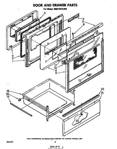 Door and drawer