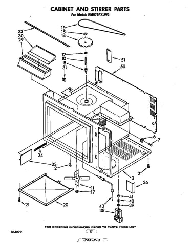 Cabinet and stirrer