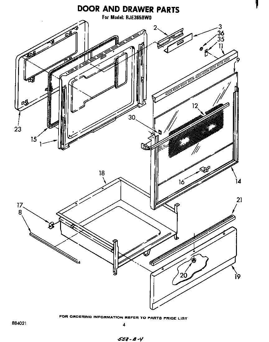 DOOR AND DRAWER