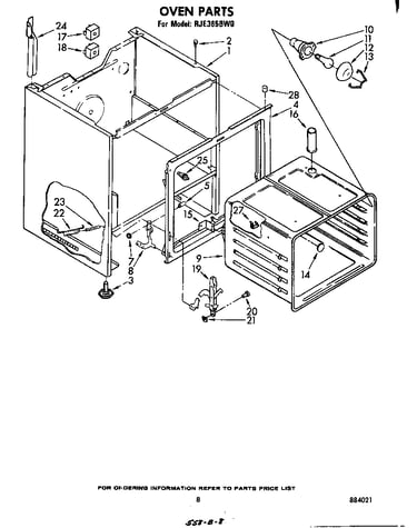 Oven body