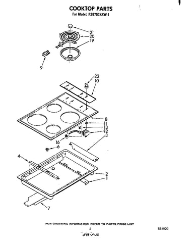 Cook top