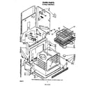 Whirlpool RS670PXK1 oven diagram
