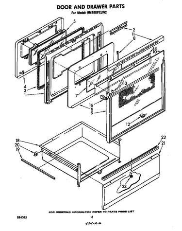 Door and drawer