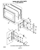 Door and latch