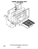 Cabinet and hinge