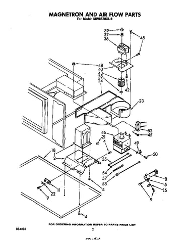 Magnetron and airflow