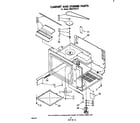Whirlpool RM973PXLT1 cabinet and stirrer diagram