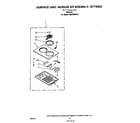 Whirlpool RS576PXP0 surface unit module kit diagram