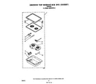 Whirlpool RS576PXP0 smooth top module diagram