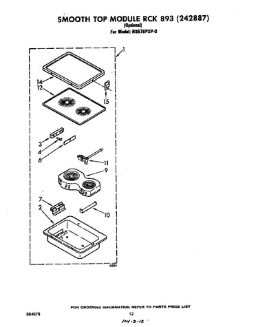Smooth top module